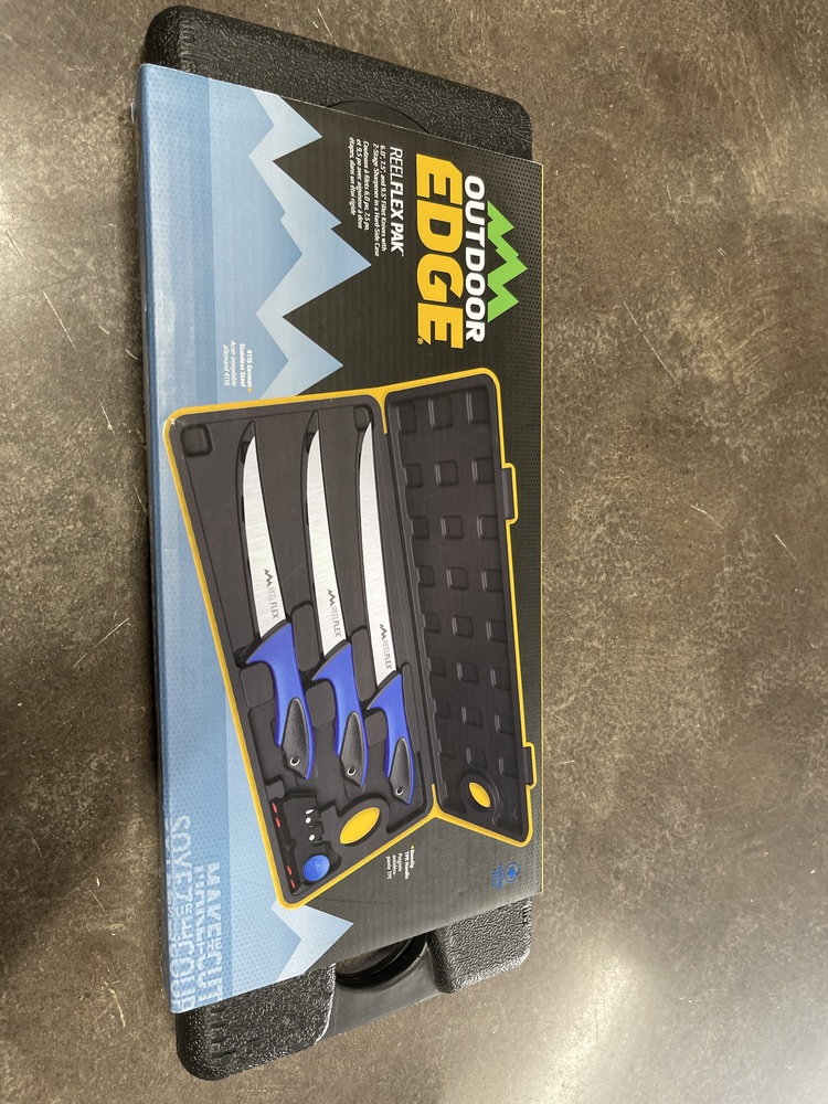 OUTDOOR EDGE REEL FLEX PAK FILLET KNIFE SET WITH HARD CASE Lambert