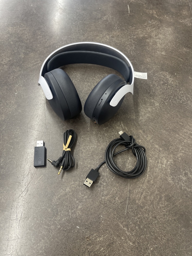 SONY PULSE 3D WIRELESS GAMING HEADSET FOR PLAYSTATION 5 WHITE BLACK