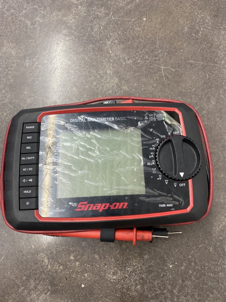 SNAP-ON EEDM504F DIGITAL MULTIMETER BASIC WITH LEADS | Lambert Pawn Shop