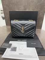 Yves Saint Laurent YSL LouLou Medium Chain Bag In Quilted 