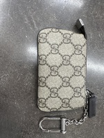 GUCCI GG CANVAS KEY POUCH