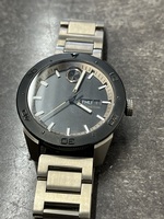 MOVADO BOLD 44MM MB.01.1.34.6362 BRONZE/BLACK MENS DAY DATE WATCH 