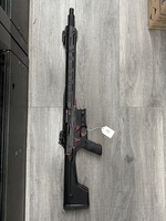 TYPHOON F12 SEMI AUTO 12GA SHOT GUN - AR PLATFORM RED/BLACK