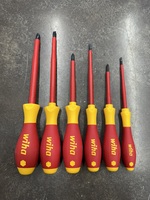 Wiha Insulated 6pc Screwdriver Set Slotted & Phillips
