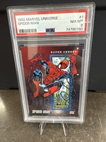 MARVEL UNIVERSE SPIDER-MAN #1 PSA NEAR MINT-MINT 8