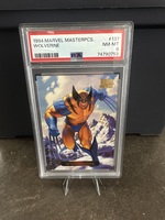 MARVEL MASTERPIECES  1994 WOLVERINE #137 PSA NEAR MINT-MINT 8