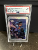 MARVEL MASTERPIECES  1994 DAREDEVIL #3 HOLO FOIL SILVER PSA MINT 9