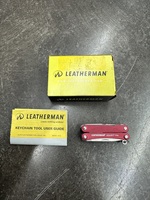 Leatherman Squirt PS4 Red Keychain Multi-Tool 831189