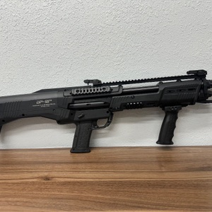 STANDARD MANUFACTURING DP-12 Double Barrel pump action Shotgun