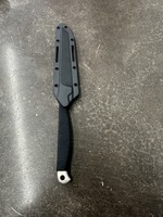 COLD STEEL  THE SPIKE DROP POINT KNIFE WITH A BLACK SHEATH 