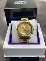 MOVADO BOLD 3600278 GOLD MENS CHRONOGRAPH WATCH 44MM STAINLESS STEEL
