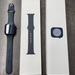 Apple Watch Series 8 [GPS 45mm] w/Midnight Aluminum Case with Midnight Sport Ban