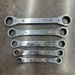 Snap-On SAE Ratcheting Double Box End Wrenches 3/8"-1"