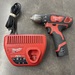 MILWAUKEE 2407-20 DRILL/DRIVER WITH CHARGER AND BATTERY