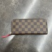 Louis Vuitton Damier Ebene Clémence Wallet SD3199