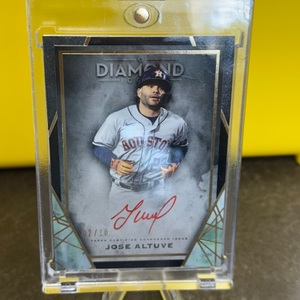 TOPPS 2022 DIAMOND ICONS JOSE ALTUVE AUTOGRAPH #RI-JA 02/10