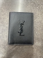 Yves Saint Laurent Logo Leather BiFold Wallet