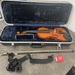 STROBEL ML 80 B 3/4 VIOLIN WITH BOW CASE AND EXTRAS.