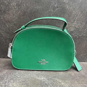 Coach Serena Satchel in Shamrock Green