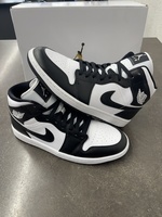 Nike WMNS AIR JORDAN 1 MID WHITE/BLACK-WHITE DV0991 101 11.5WMNS