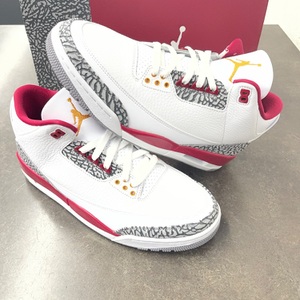 Air Jordan 3 Retro CT8532 126 Cardinal Red Size 11.5 mens