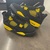 Nike Air Jordan 4 Retro DH6927 017  11.5 Black/ White-Tour Yellow