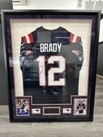 Tom Brady New England Patriots Autographed Navy 2022 - Present Nike Limited Jersey