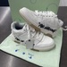 Off-White C/O Virgil Abloh "For Walking" size 38 Euro White/Black