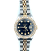 Rolex 69173 Datejust Two-Tone 18k Yellow Gold 26mm, Diamond Dial & Diamond Bezel