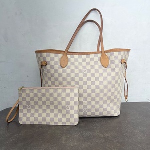Louis Vuitton Neverfull MM Damier Azur Tote