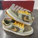 Nike Dunk Low SE 10 Mens (DH4250 300) Dusty Olive/ Pro Gold