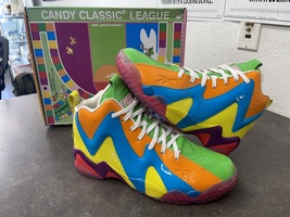 REEBOK KAMIKAZE II - (Blue Bomb, Bright Orange/Super Green) 11.5 Mens