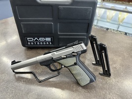 Buck Mark Camper Stainless UFX (051483490) .22LR SEMI AUTO