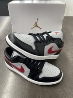 Air Jordan 1 Low  DC0774 062 10WMNS Wolf Grey/ Gym Red-Black-White