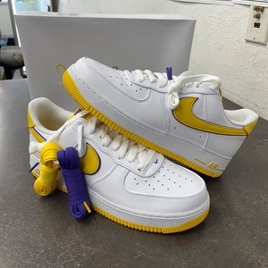 NIKE AIR FORCE 1 LOW RETRO FZ1151 100 Size 11 WHITE/VARSITY MAIZ