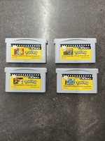 Pokémon Nintendo Game Boy Advance Video Cartridge Lot 