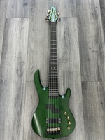 Carvin X54 Xccelerator 5-String Bass Green w/ Soft Case