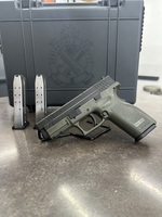 SPRINGFIELD XD9 OD GREEN 9MM SEMI AUTO SKU 3791