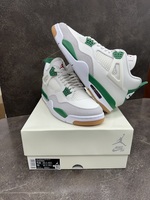 JORDAN SB 4 RETRO SB MID PINE GREEN  DR5415 103 SIZE 11.5