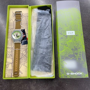 Casio G-Shock x HUF 20th Anniversary Limited Watch GA-2100HUF-5A