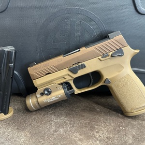 Sig Sauer P320 M18 (320CA-9-M18-MS-CA) 9mm Semi Auto 3.9in Coyote