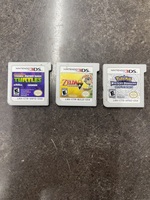 Nintendo 3DS Lot of Games: TMNT, Zelda, Pokemon