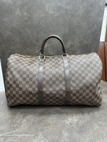 Louis Vuitton Keepall 50 Damier Ebene Duffle Bag, Bag Only