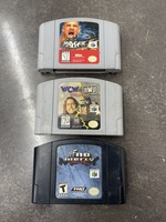 Nintendo Lot of games (3): WF No Mercy, Mayhem, WCW vs. NWO