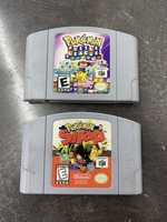 Nintendo 64 Lot of 2 Pokémon Games