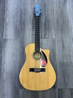 Fender CD-60SCE 12-String - Natural - Acoustic Guitar