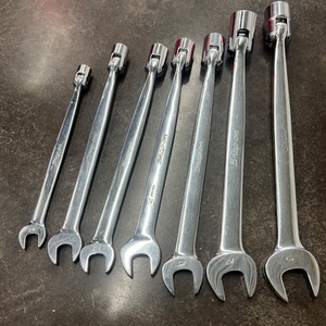 7 Pc Snap On Flex Head Wrench set (10mm 12mm 13mm 14mm 15mm 17mm 19mm)