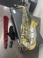 JUPITER JAS-769-II ALTO SAXOPHONE, WITH MOUTHPIECE, STRAP ORIGINAL CASE