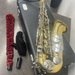 JUPITER JAS-769-II ALTO SAXOPHONE, WITH MOUTHPIECE, STRAP ORIGINAL CASE