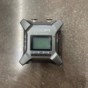  ZOOM F3 FIELD RECORDER 2 CHANNEL INPUT FLOAT PORTABLE AUDIO RECORDER